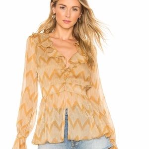 House of Harlow 1960 X Revolve Jo Blouse